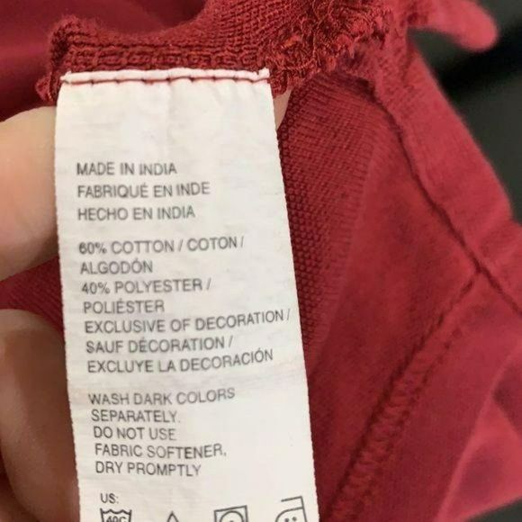 G.H. Bass and Company Men's Red‎ Polo Style Shirt Size XXL - Picture 8 of 8